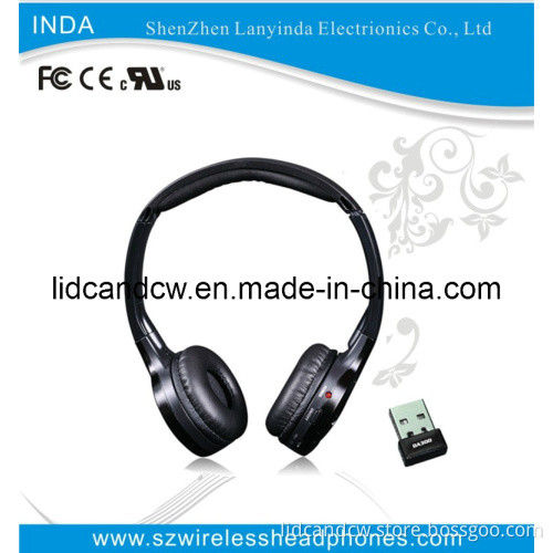 Stereo PC Wireless Headphone (DA300) 2.4G Digital Wireless Headset
